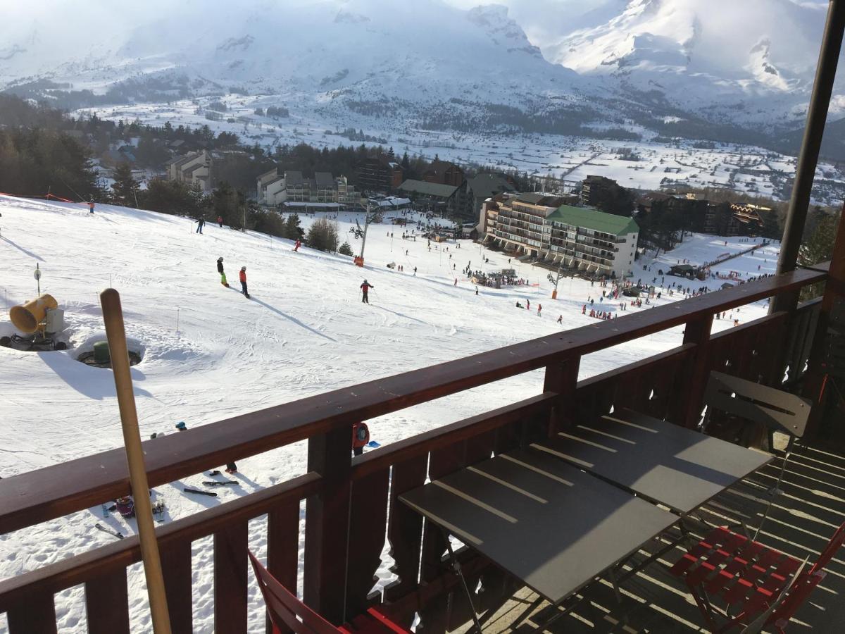 Eden Sur Les Pistes Avec Vue Panoramique Sur La Vallee La Joue du Loup Exterior foto